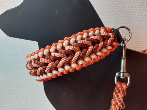 Paracord halsband Bennos Happiness