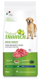 Natural Trainer Dog Adult Maxi Beef/Rice 12 kg
