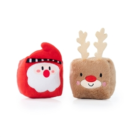 Cupid & Comet Christmas Cubes